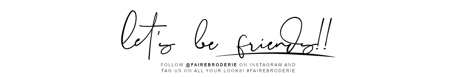 follow faire broderie on instagram
