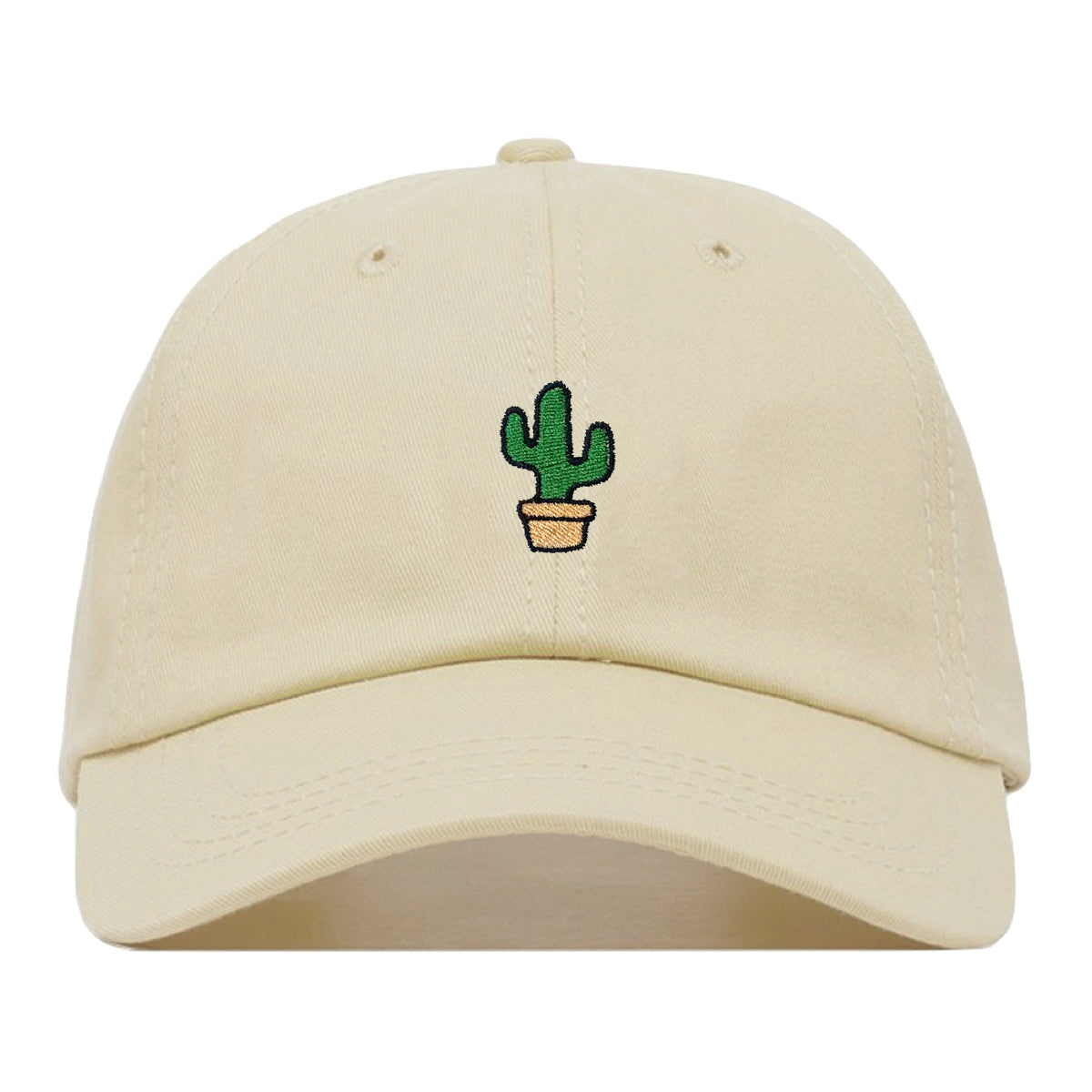 Men's Cactus Side Embroidered Mesh Back Trucker Hat Baseball Cap,  Charcoal/White